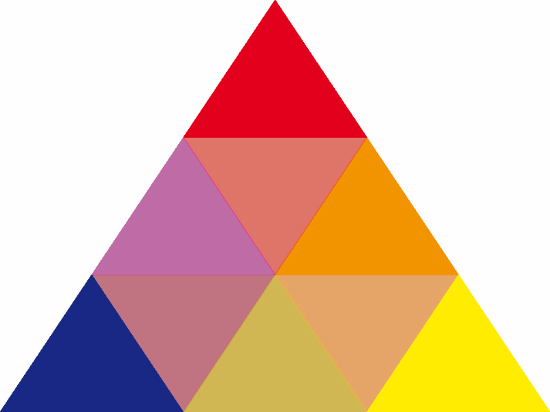 rompecabezas con triangulos